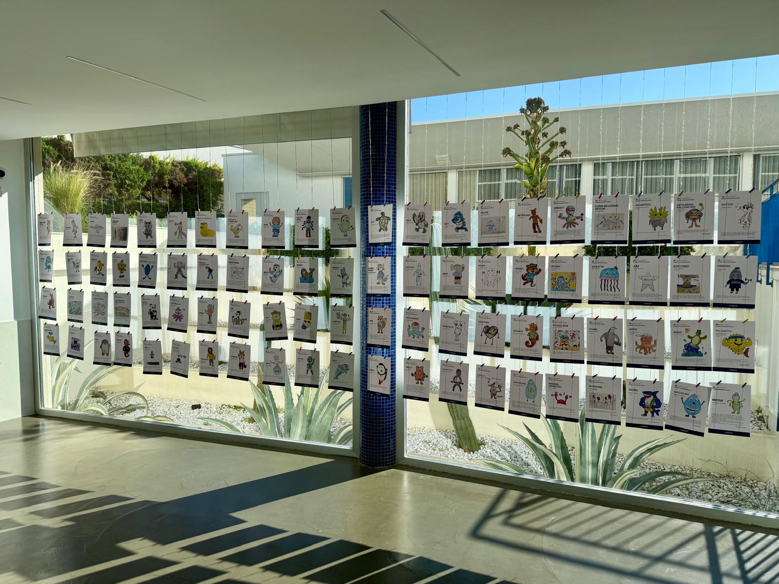 Mostra di disegni_Progetto mascotte Netium 2025