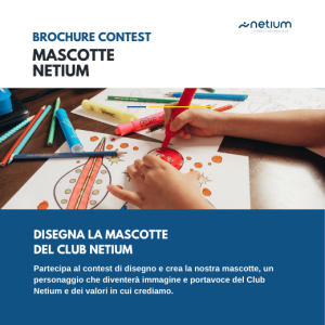 Brochure contest disegno_Mascotte Netium 2025